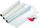 Fletë tabelë e bardhë Nobo Instant Whiteboard, 600x800mm, me rrjetë, e bardhë