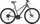 Треккинг велосипед Cube Nature, 28\", Shimano 3x8, графитно црн