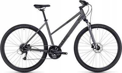 Треккинг велосипед Cube Nature, 28\", Shimano 3x8, графитно црн