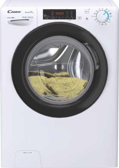 Комбинирана машина за перење и сушење Candy Smart Pro CSHW 4645TWB3/1-S, 6kg 4kg, 1400 rpm, бела