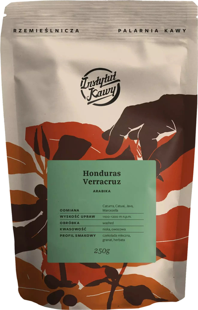 Kafè në kokërr Instytut Kawy Honduras Verracruz, Espresso, 250g