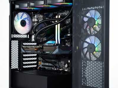 Kompjuter gaming OPTIMUS E-Sport GB550T CR9, Ryzen 7 5800X, 16GB RAM, 1TB SSD, RX 9060 XT 8GB