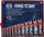 Set çelësa të kombinuar King Tony KT1282MR, 8-19mm, 12 copë, argjendtë