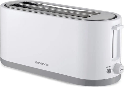 Toaster Orava HR-125, 4 toste, 1400W, bardh e gri