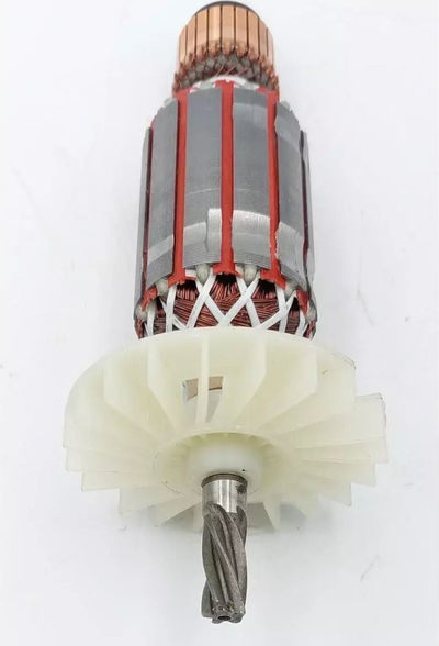 Rotor elektrik universal, për motorë veglash, me kolektor bakri, gri