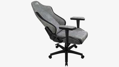 Гејминг столица Aerocool CROWN AeroSuede, 150kg, Class-4, зелена