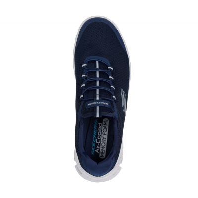 Патики Skechers Glide Step Sylo M 233012 NVY, Air Cooled Memory Foam, вегански, сини