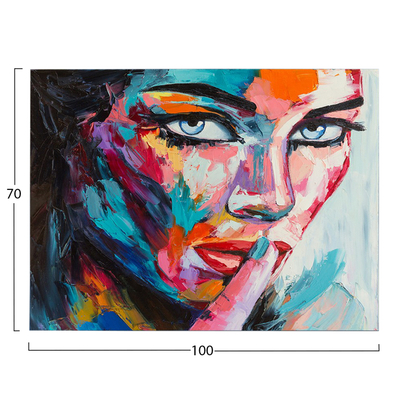 Pikturë murale Gobi HM4778, kanavacë e printuar, 100x70cm, shumëngjyrëshe