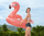 Lodër fryrëse Bestway Flamingo, 148 x 127 x 99 cm, për 1 njeri, rozë