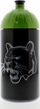  Shishe uji për fëmijë Step by Step Wild Cat, 500 ml, e zezë 