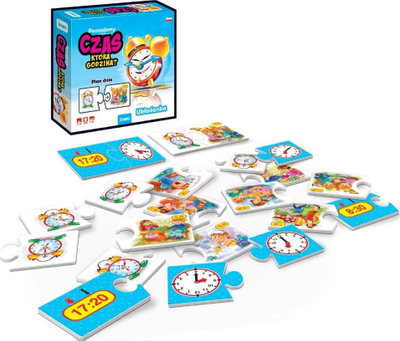 Lojë puzzle Java Learning Time, 24 elemente
