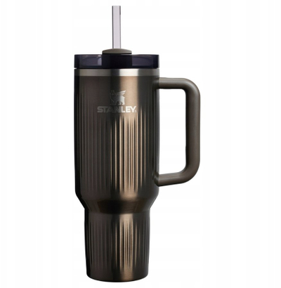 Termus Stanley Quencher H2.O Fluted, 1.18L, gri metalike
