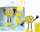 Lodër me drita LED Glo Pals Character Pack, 1 personazh, 2 kube, e verdhë