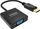 Видео адаптер Vision TC-DPVGA/BL, DisplayPort во VGA, црн