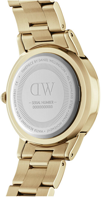 Orë dore për femra Daniel Wellington Unitone 28 G Gold DW00100403, e artë