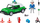 Lodër makinë policie Playmobil 71591, set klasik 23 pjesë, jeshile
