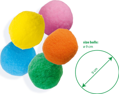 Set toptha uji SES Creative Splash Water Balls XXL, të mëdhenj, shumëngjyrësh