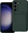 Këllëf telefoni Card Case për Samsung Galaxy S23 Plus, silikon, me xhep kartash, jeshil