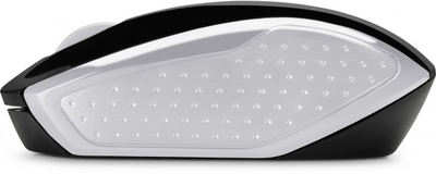 Mouse pa kabull HP Wireless 200 Pike Silver, optik, gri e zezë