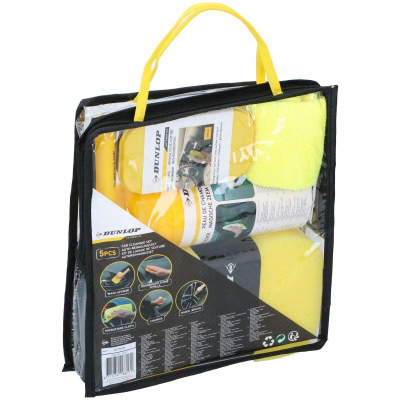 Set pastrimi makine Dunlop, 5 pjesë, mikrofibër, shumëngjyrësh