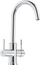 Rubinet Brita, krom