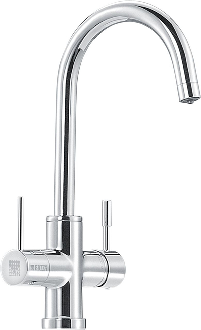 Rubinet Brita, krom
