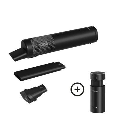 Fshesë dore pa kabllo Zwilling Xtend Starter Set, bateri 12V 3Ah, filtër HEPA, e zezë
