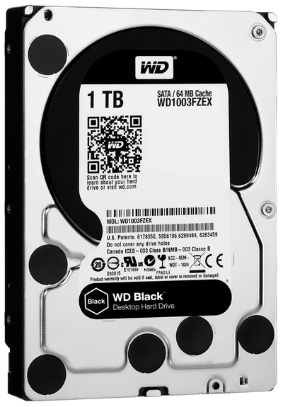 Hard Disk Western Digital, 1TB, 3.5\", 7200RPM, 64MB Cache, SATA 6Gb/s, i zi