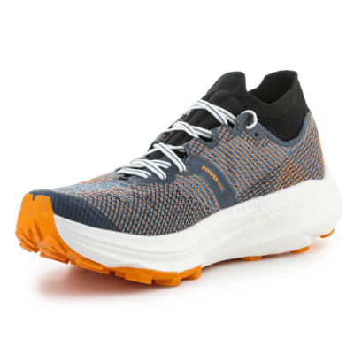Atlete trail La Sportiva Prodigio Pro, amortizim XFlow Speed, rrjetë që merr frymë, blu me portokalli