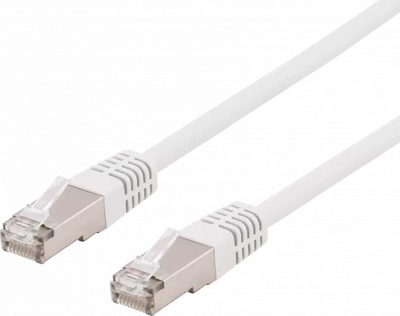 Kabllo rrjeti Deltaco SFTP-63VH, Cat6, 3m, e bardhë
