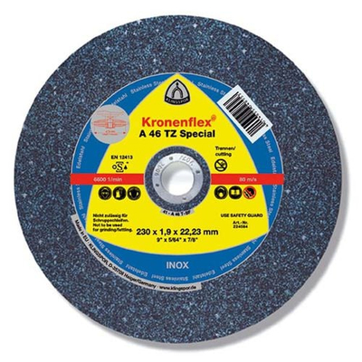 Disk prerës KLINGSPOR A46TZ T1A, 125mm, 1.6mm, për çelik dhe inoks