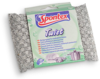 Istik sfungjeri Spontex Twist, material PU me lurex, 1 copë