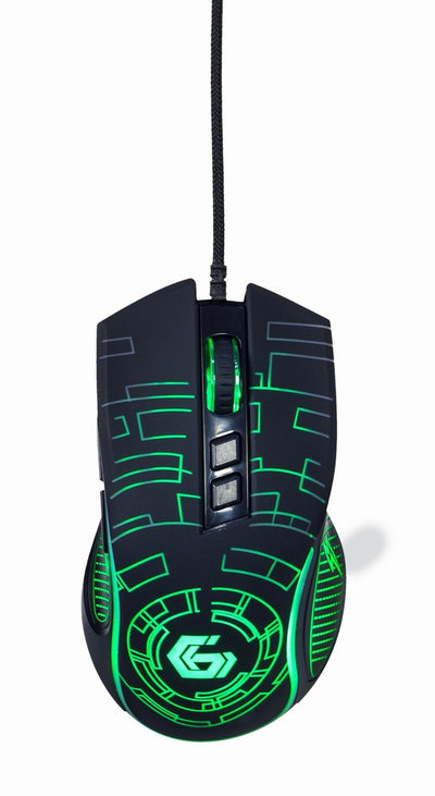 Maus gaming GEMBIRD, RGB, 3600 DPI, i zi
