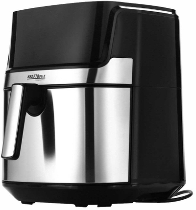 Fritezë ajri Kraft&amp;Dele KD4101, 8L, 1850W, e zezë