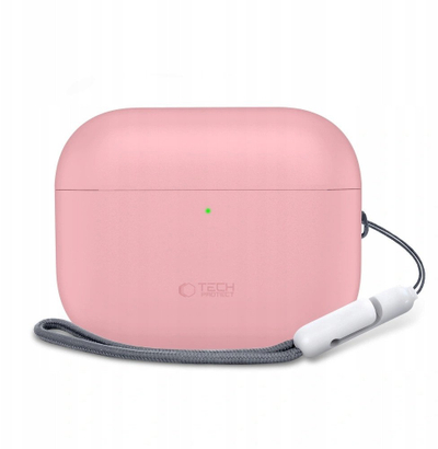 Силиконска навлака Tech-Protect за Apple AirPods Pro 3, Dusty Pink