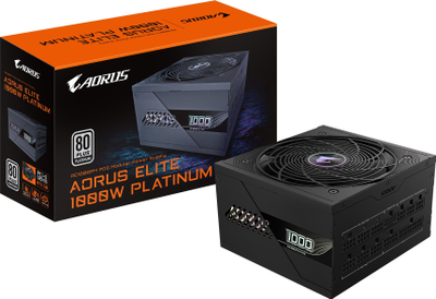 Furnizues energjie Gigabyte AORUS Elite P1000W ICE, 1000W, 80 Plus Platinum, i zi