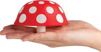 Hinkë kuzhine OTOTO Magic Mushroom XL, silikon, e kuqe