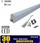 Lampë lineare LED Inoxx T5, 90cm, 14W 3000K, e bardhë