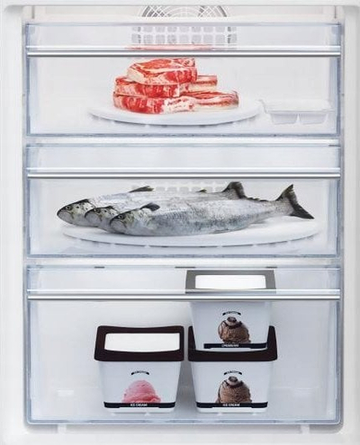 Frigorifer i integruar Beko BCNA306E5ZSN, 193cm, No Frost, i bardhë