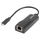 Adapter rrjeti Lanberg NC-1000-02, USB-C në RJ-45, Gigabit Ethernet, i zi