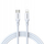 Kabllo karikimi BWOO X283 USB-C në Lightning, 27W, 1m, e bardhë