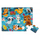 Puzzle taktil Janod Forest Animals, 20 pjesë, për fëmijë 2–4 vjeç, shumëngjyrësh