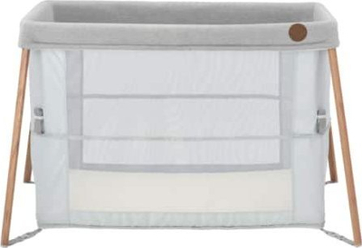 Krevat portativ për bebe Maxi Cosi Iris Essential, palosës, me rrjetë, gri