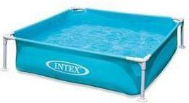 Pishinë me kornizë Intex Mini Frame Pool, 122 x 122 cm, blu