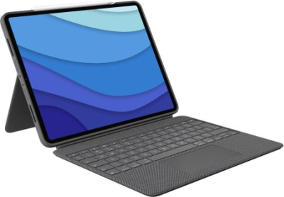 Mbrojtëse Logitech me tastierë për Apple iPad Pro ( gjenerata e 5-të), 12.9'', grafit
