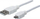 Kabllo Manhattan USB-A në microUSB, 1.8m, e bardhë