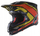 Kaskë motoçiklete Alpinestars Supertech S M10 Carbon Meta2, Cross Enduro, madhësia XL, e zezë e verdhë e portokalli me shkëlqim