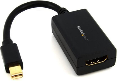 Adapter Mini DisplayPort në HDMI StarTech MDP2HDMI, 1080p, i zi
