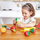 Set lodrash kuzhine Hape Healthy Fruits, 8 pjesë, druri, me ngjyra