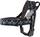 Parzmore për qen Hurtta Razzle Dazzle Blackberry, kraharor 26–32", reflektuese, e zezë